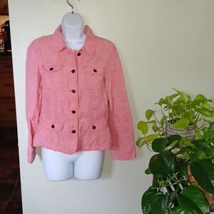 J. Jill linen jacket